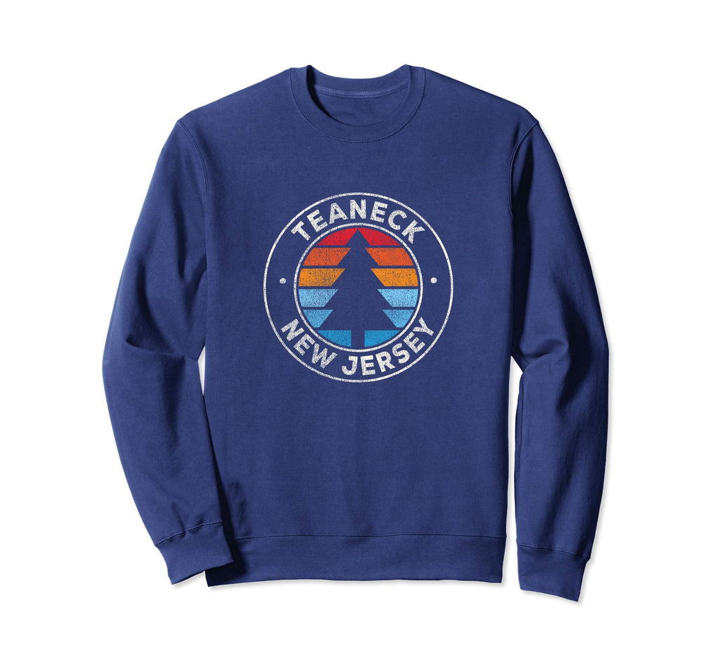 Teaneck New Jersey Nj 70S Sweatshirt - Unique Graphic for Adults - T-Shirt, Sweatshirt, Hoodie