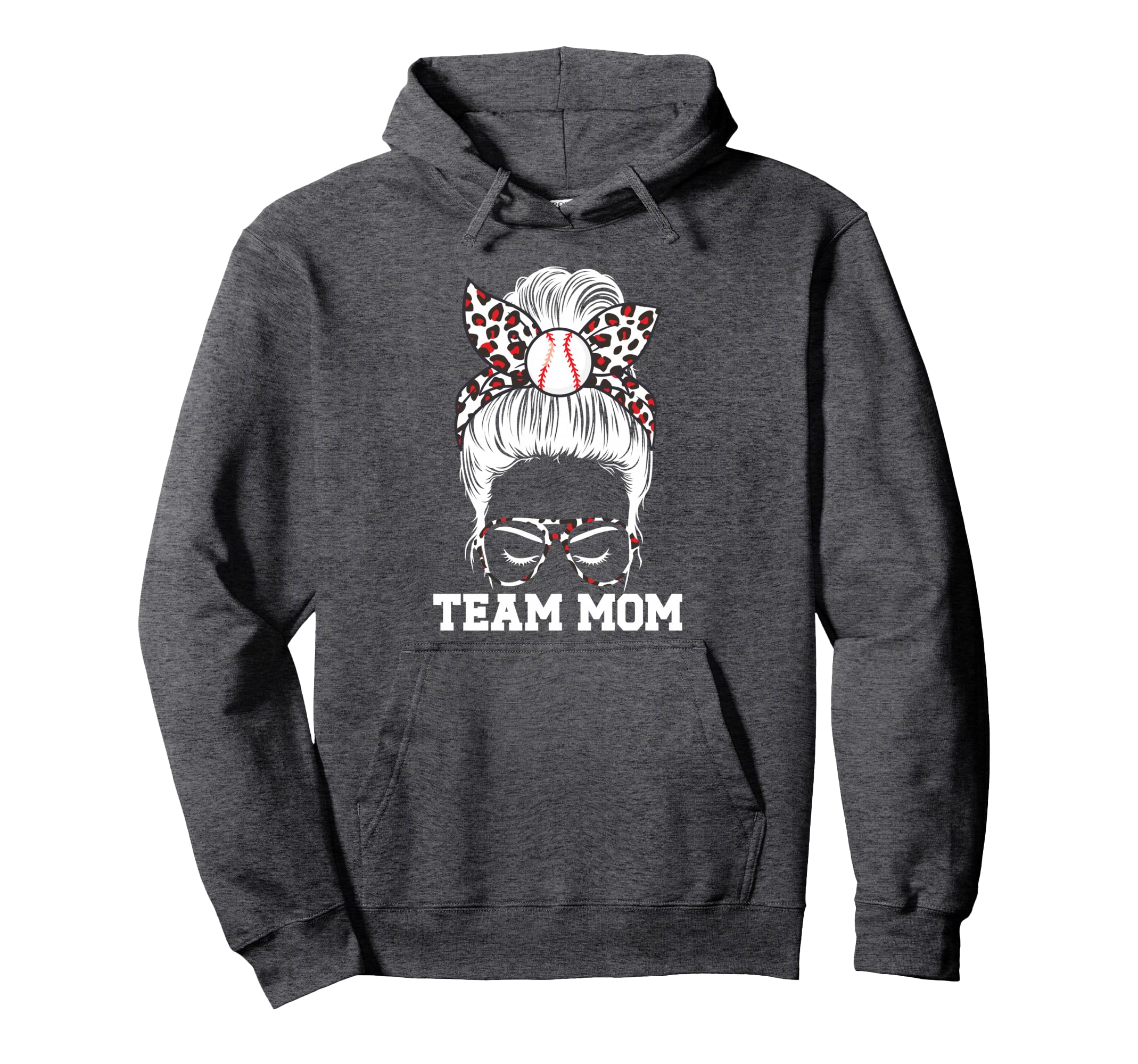 Baseball Team Mom Appreciation Hoodie - Custom Art Print Men Women - T-Shirt, Sweatshirt, Hoodie