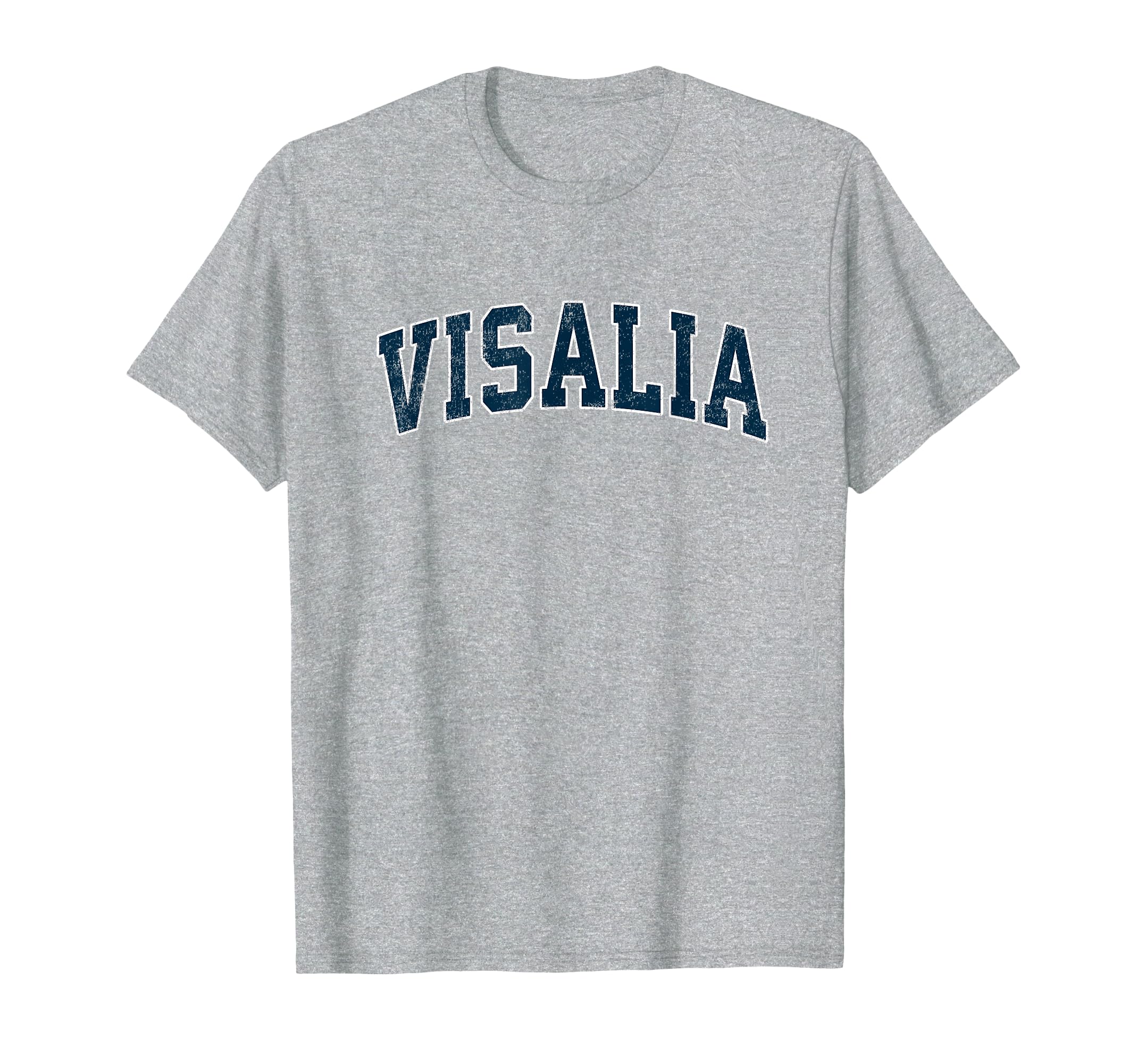 Visalia California Ca Varsity Sports T-Shirt - Minimalist Print Unisex - T-Shirt, Sweatshirt, Hoodie