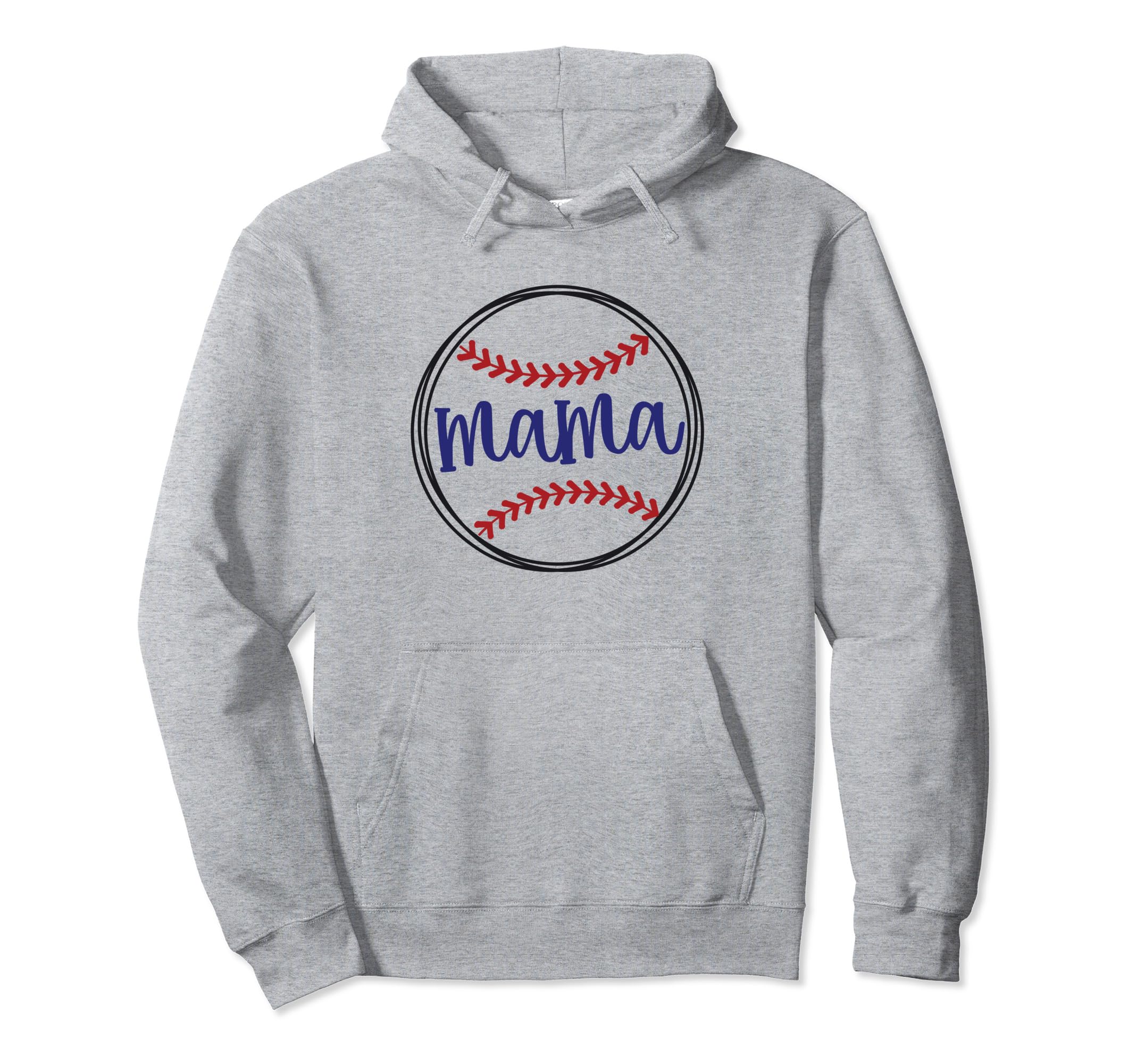 Baseball Mama Funny And Sweet Moms Hoodie - Trendy Graphic for Adults - T-Shirt, Sweatshirt, Hoodie