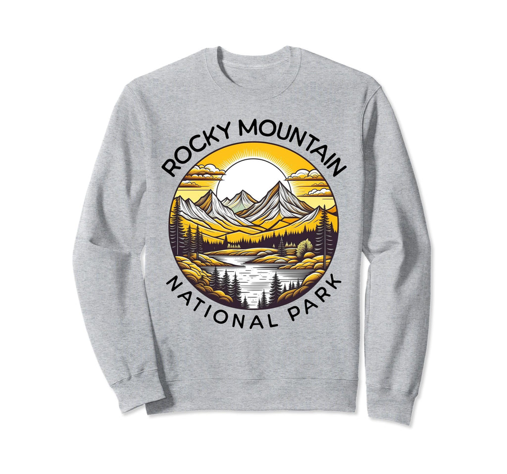Rocky Mountain National Park Hoodie - Fun Novelty Design Men Women - T-Shirt, Sweatshirt, Hoodie