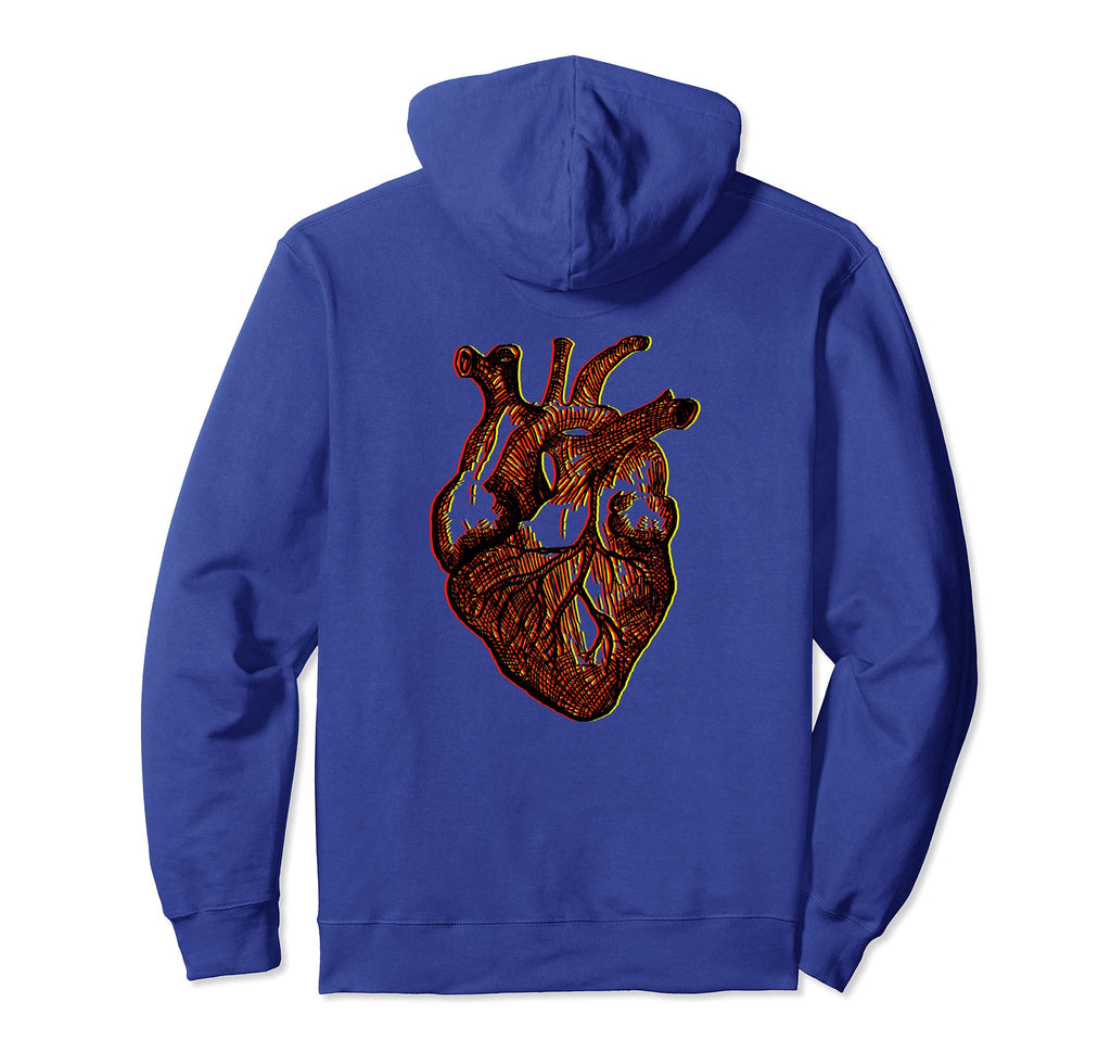 Etch Heart Cybergoth Egirl Eboy Hoodie - Minimalist Print Men Women - T-Shirt, Sweatshirt, Hoodie