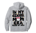 My Senior Baseball Mom Era Senior Mom Hoodie - Minimalist Print Unisex - T-Shirt, Sweatshirt, Hoodie