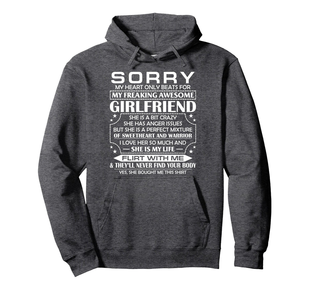 Sorry My Heart Only Beats My Freaking Hoodie - Custom Art Print Unisex - T-Shirt, Sweatshirt, Hoodie