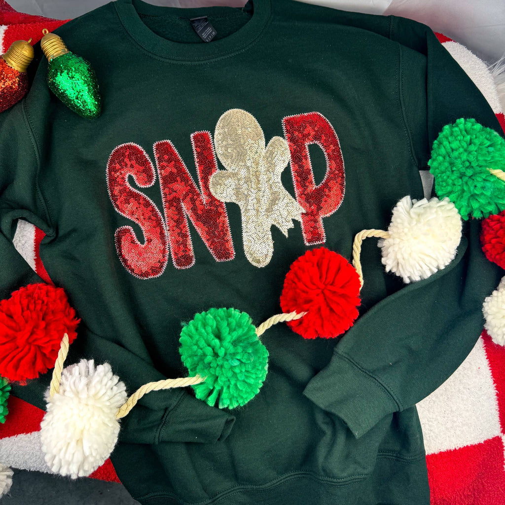 Merry (Christmas) Gingerbread Snap - Adult & Kids T-Shirts, Sweatshirts & Hoodies apparel design preview 1