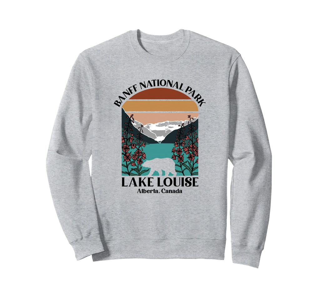 Banff National Park Lake Louise Sweatshirt - Graphic Print for Adults - T-Shirt, Sweatshirt, Hoodie