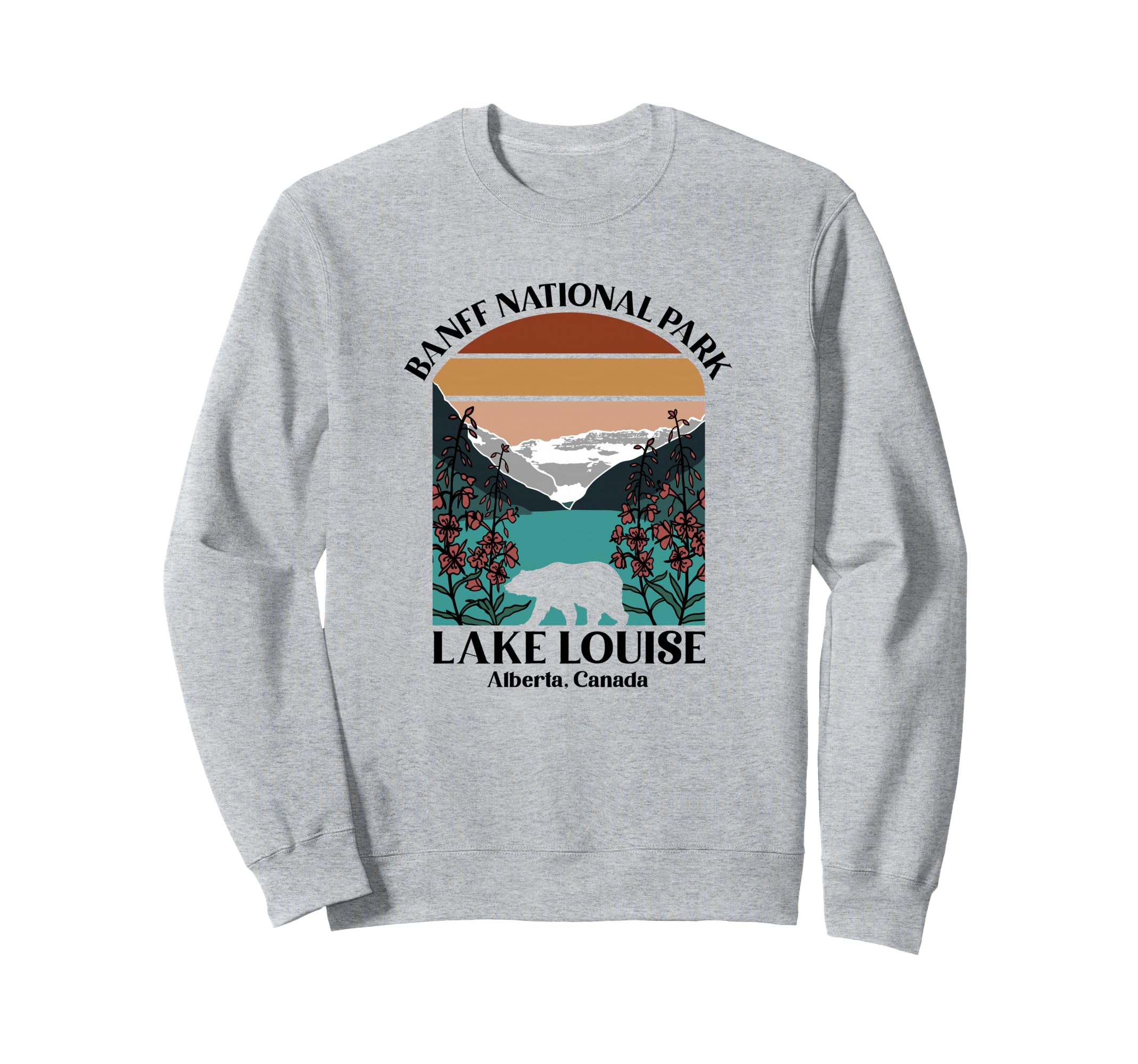 Banff National Park Lake Louise Sweatshirt - Graphic Print for Adults - T-Shirt, Sweatshirt, Hoodie