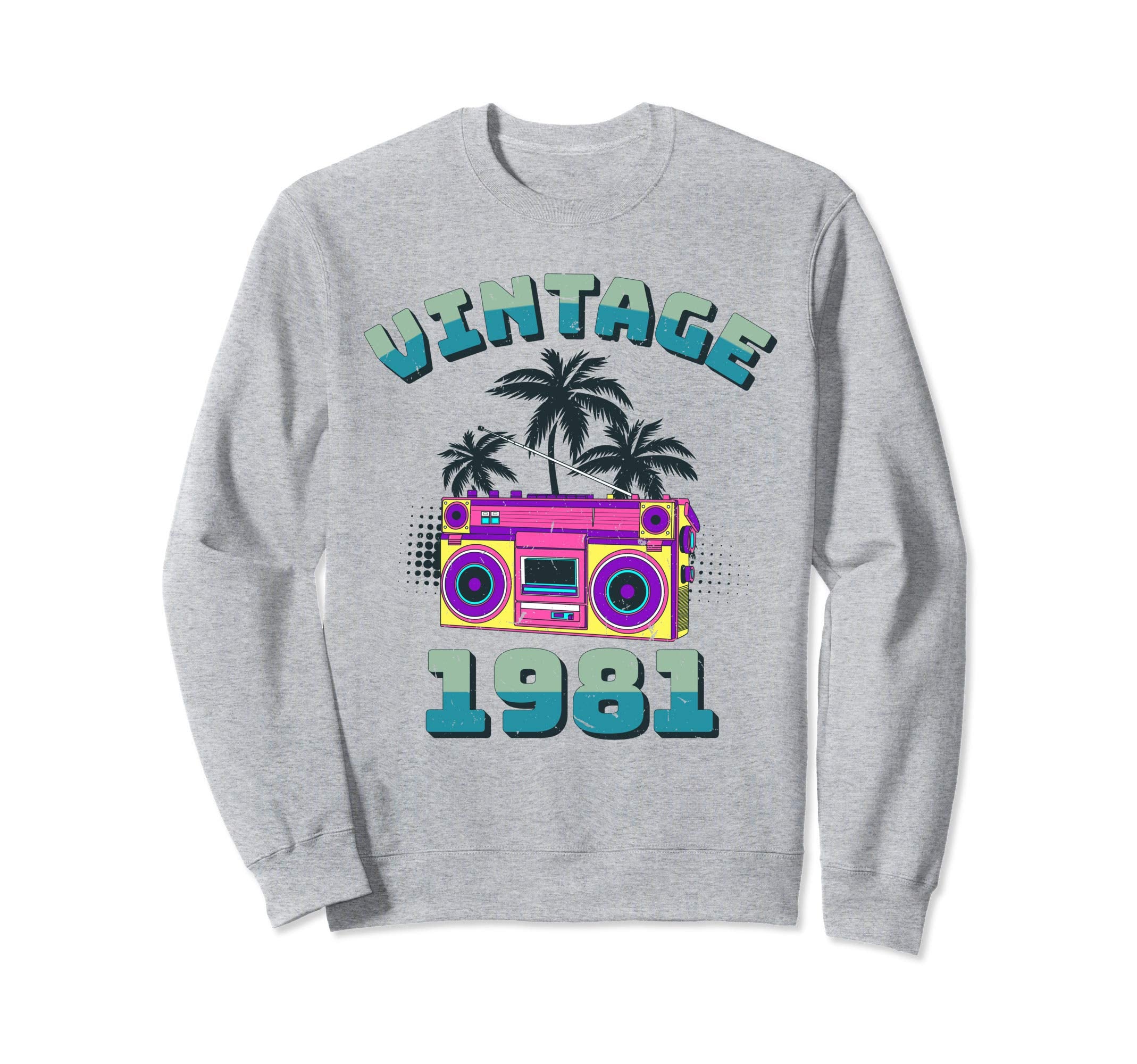 Gift 39 Year Old Cassette Tape 1981 Sweatshirt - Trendy Graphic Unisex - T-Shirt, Sweatshirt, Hoodie