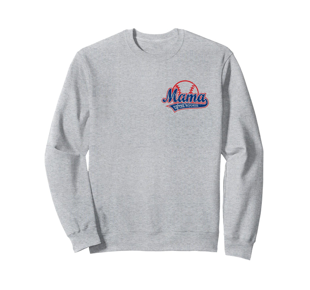 Funny Baseball Mama Rookie Sweatshirt - Aesthetic Graphic Unisex - T-Shirt, Sweatshirt, Hoodie
