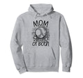 Mom Both Softball Baseball Mama Moms Hoodie - Custom Art Print Unisex - T-Shirt, Sweatshirt, Hoodie