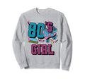 80S 1980S Theme Party Outfit Roller Sweatshirt - Graphic Print for Adults - T-Shirt, Sweatshirt, Hoodie