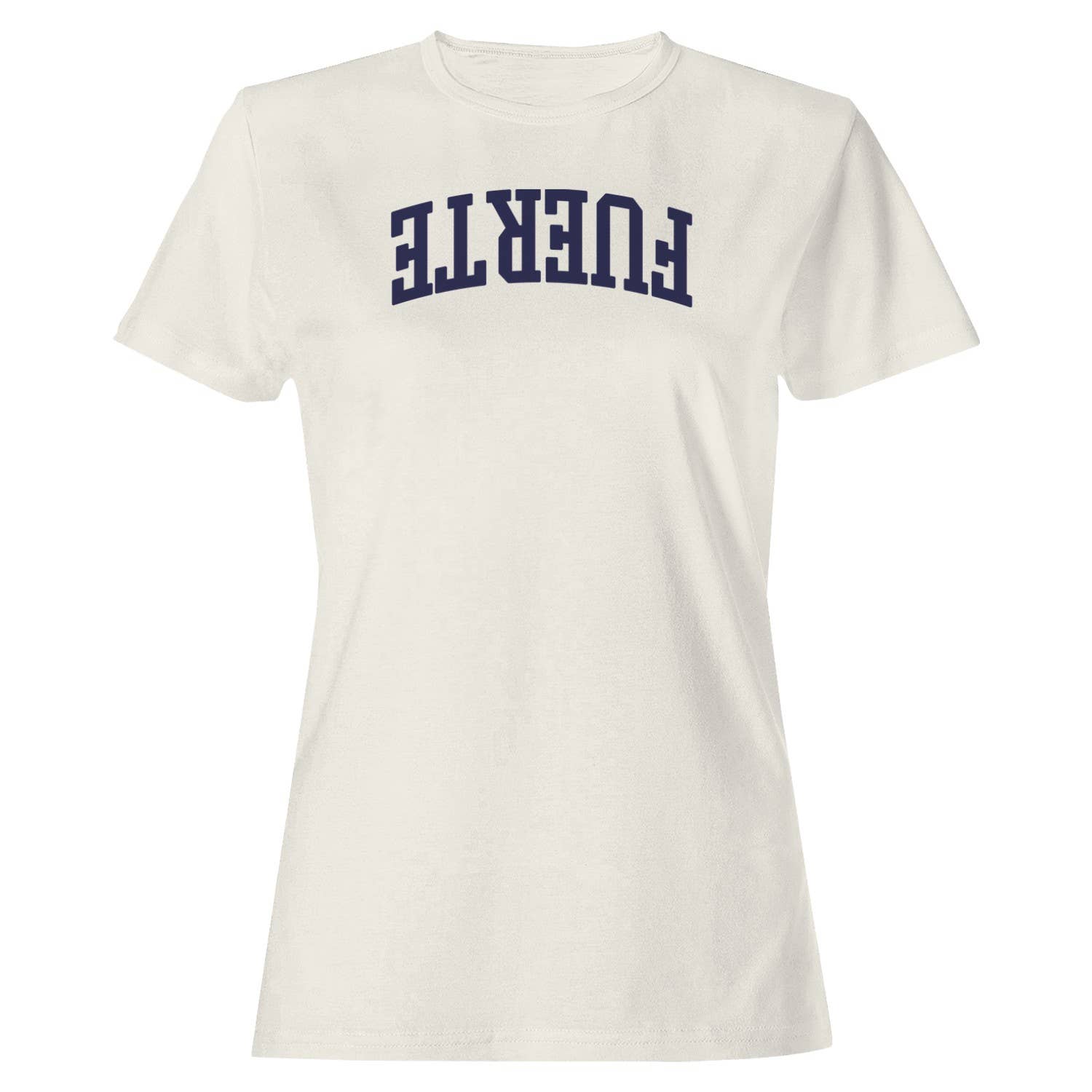 Funny Upside-Down "Fuerte" Graphic Women's - Adult & Kids T-Shirts, Sweatshirts & Hoodies apparel design preview 1