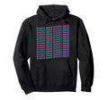 Synthwave Synthwave Wave Form Hoodie - Minimalist Print Men Women - T-Shirt, Sweatshirt, Hoodie