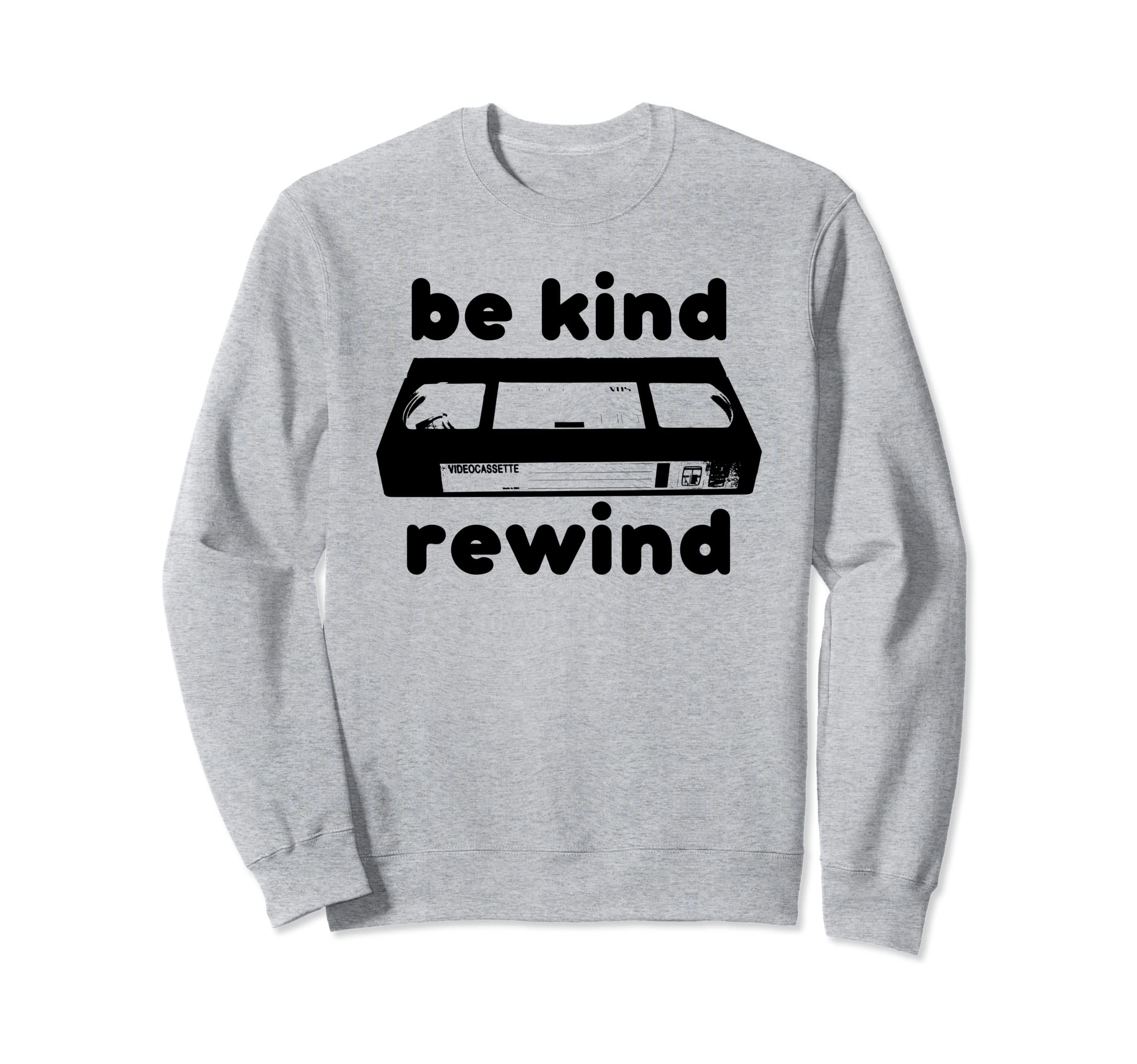 Video Cassette Tape Old School Sweatshirt - Fun Novelty Design for Adults - T-Shirt, Sweatshirt, Hoodie