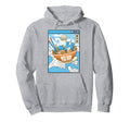 Surfing Digital Ramen Bowl Japanese Hoodie - Streetwear Style Men Women - T-Shirt, Sweatshirt, Hoodie