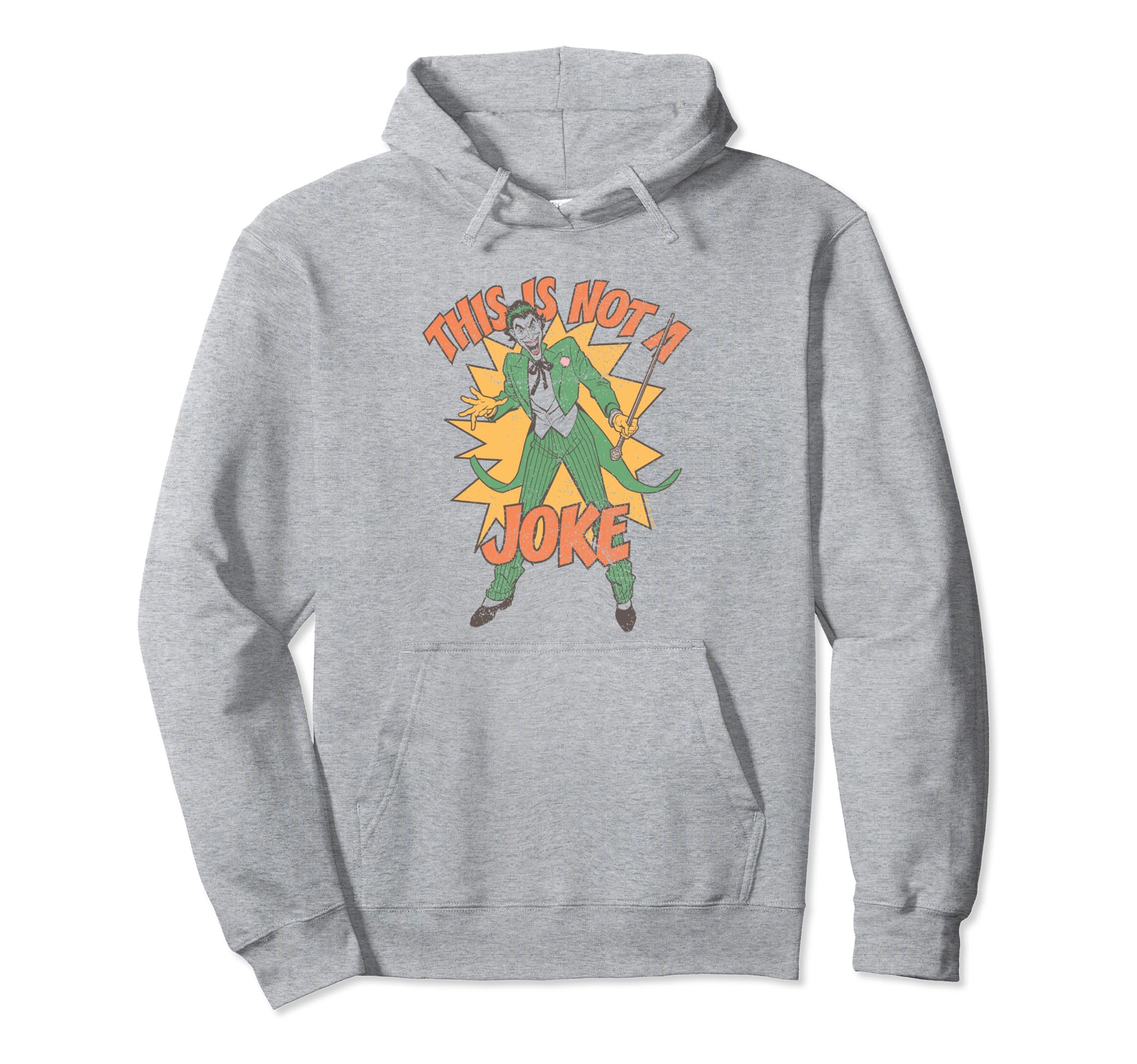 Batman Comic This Is Not Joke Hoodie - Streetwear Style for Adults - T-Shirt, Sweatshirt, Hoodie