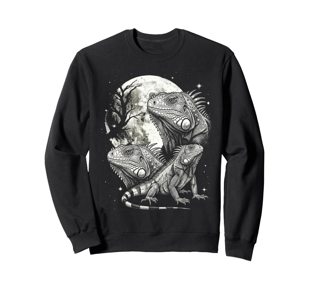 Iguana 90S Aesthetic Y2K Iguana Sweatshirt - Casual Everyday Wear Men Women - T-Shirt, Sweatshirt, Hoodie