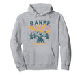 Banff Canadian National Park Souvenir Hoodie - Graphic Print for Adults - T-Shirt, Sweatshirt, Hoodie