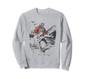 Dancing Skeleton Playing Guitar Sweatshirt - Streetwear Style for Adults - T-Shirt, Sweatshirt, Hoodie