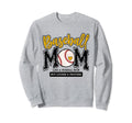 Baseball Mom Yellow Varsity Sweatshirt - Fun Novelty Design Unisex - T-Shirt, Sweatshirt, Hoodie