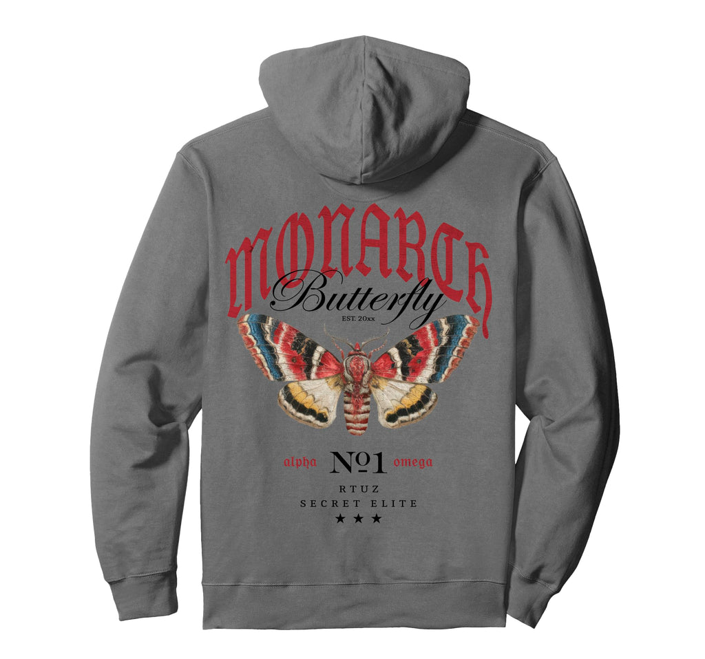 Y2K Back Streetwear Butterfly Hoodie - Novelty Apparel for Adults - T-Shirt, Sweatshirt, Hoodie