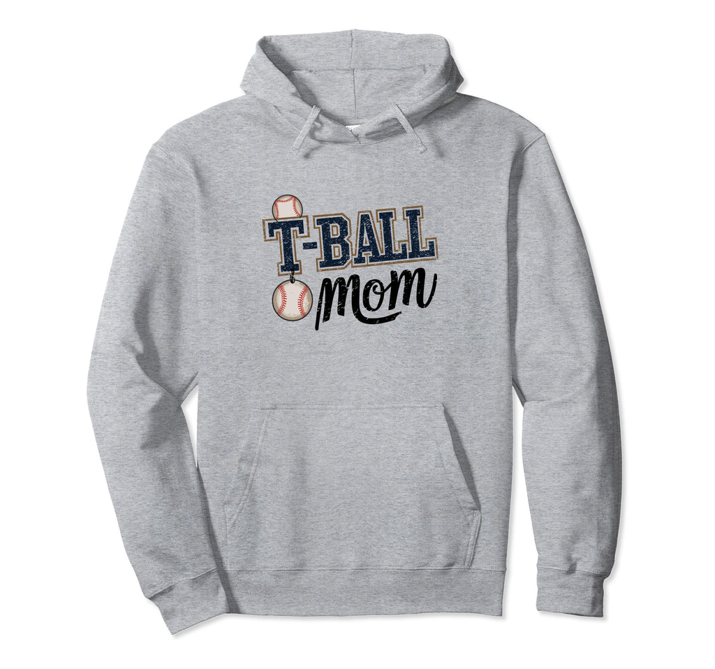 T Ball Mama Baseball Tball Mom Hoodie - Casual Everyday Wear for Adults - T-Shirt, Sweatshirt, Hoodie