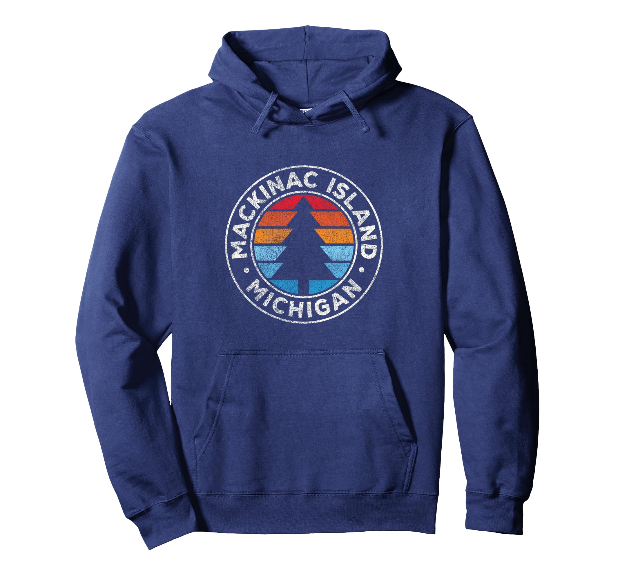 Mackinac Island Michigan Mi 70S Hoodie - Trendy Graphic Unisex - T-Shirt, Sweatshirt, Hoodie