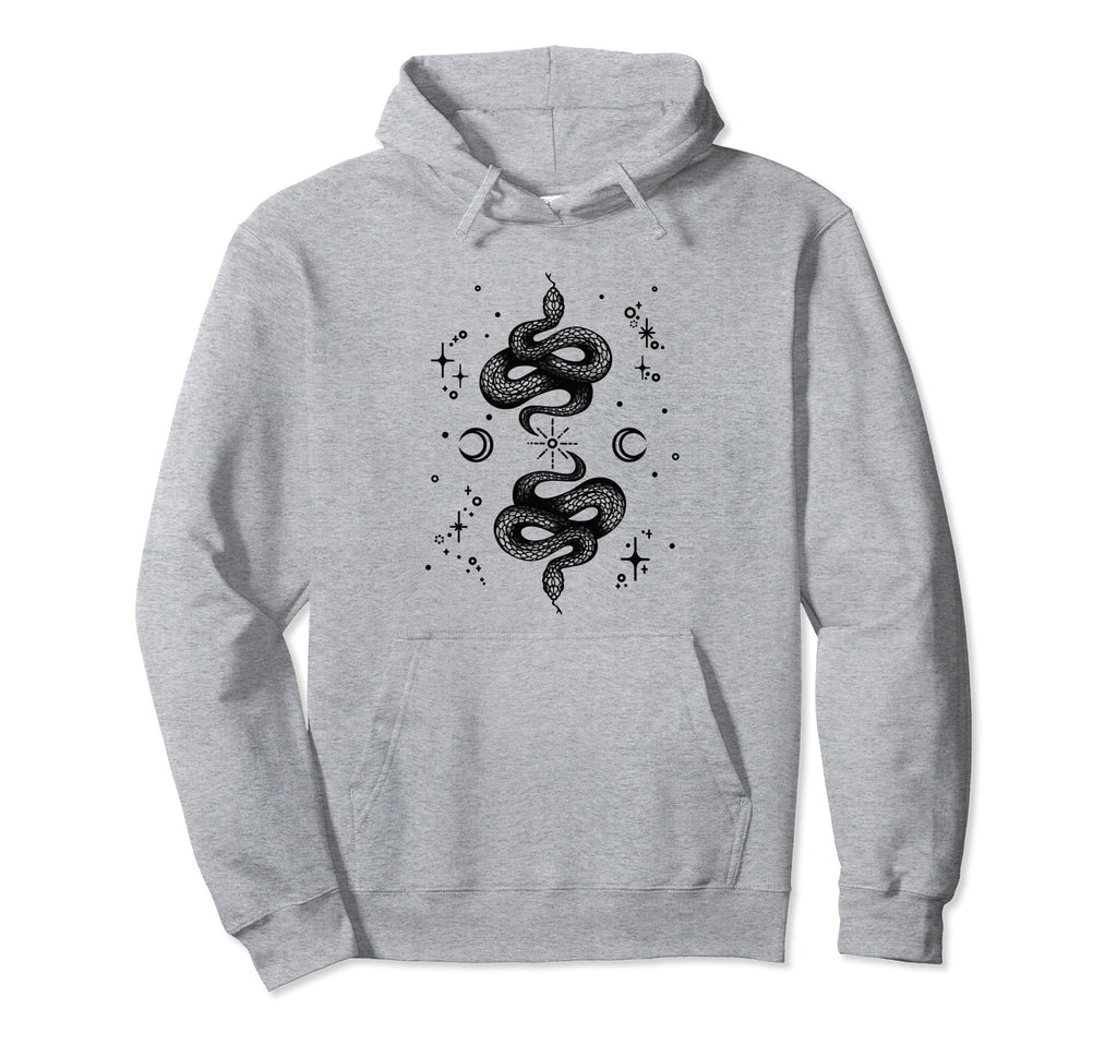 Clestial Snakes Sun Stars And Moon Eboy Hoodie - Trendy Graphic Unisex - T-Shirt, Sweatshirt, Hoodie