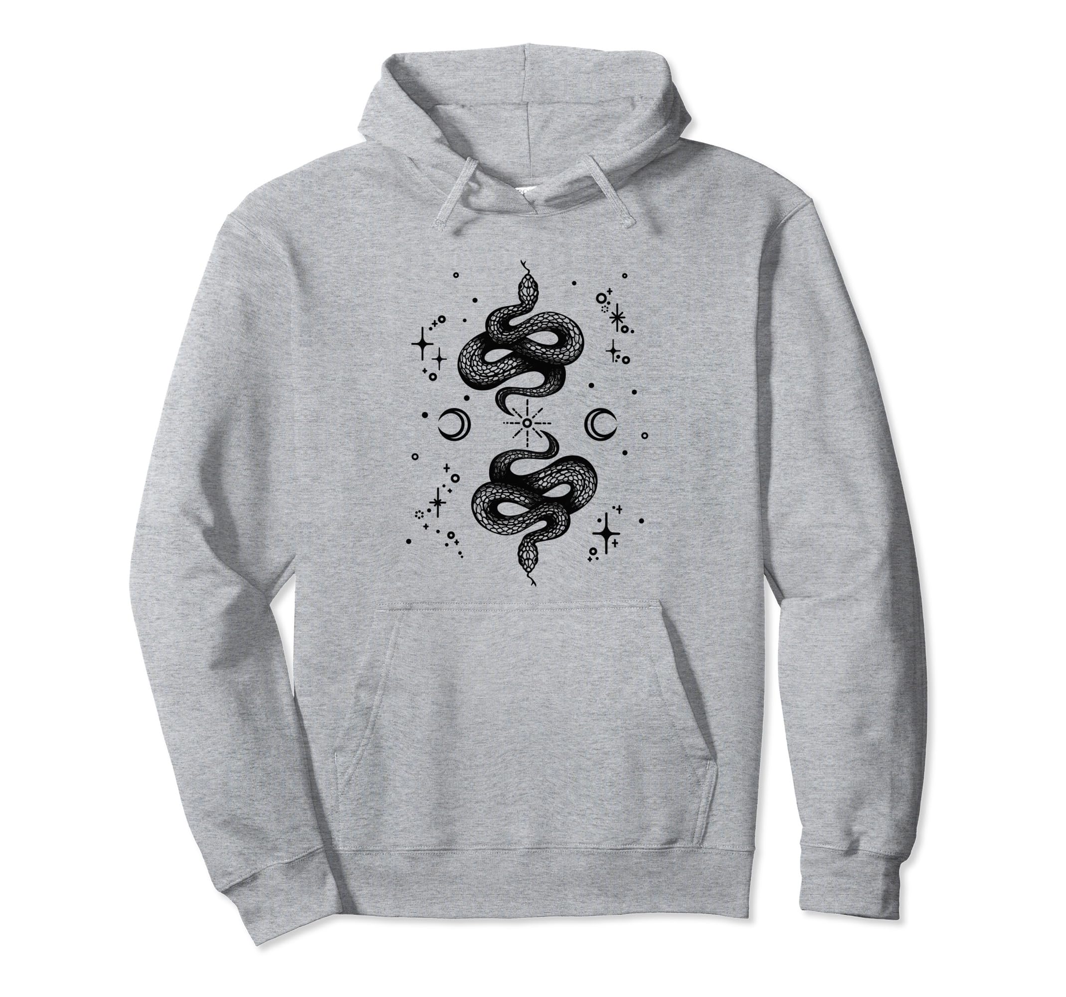 Clestial Snakes Sun Stars And Moon Eboy Hoodie - Trendy Graphic Unisex - T-Shirt, Sweatshirt, Hoodie