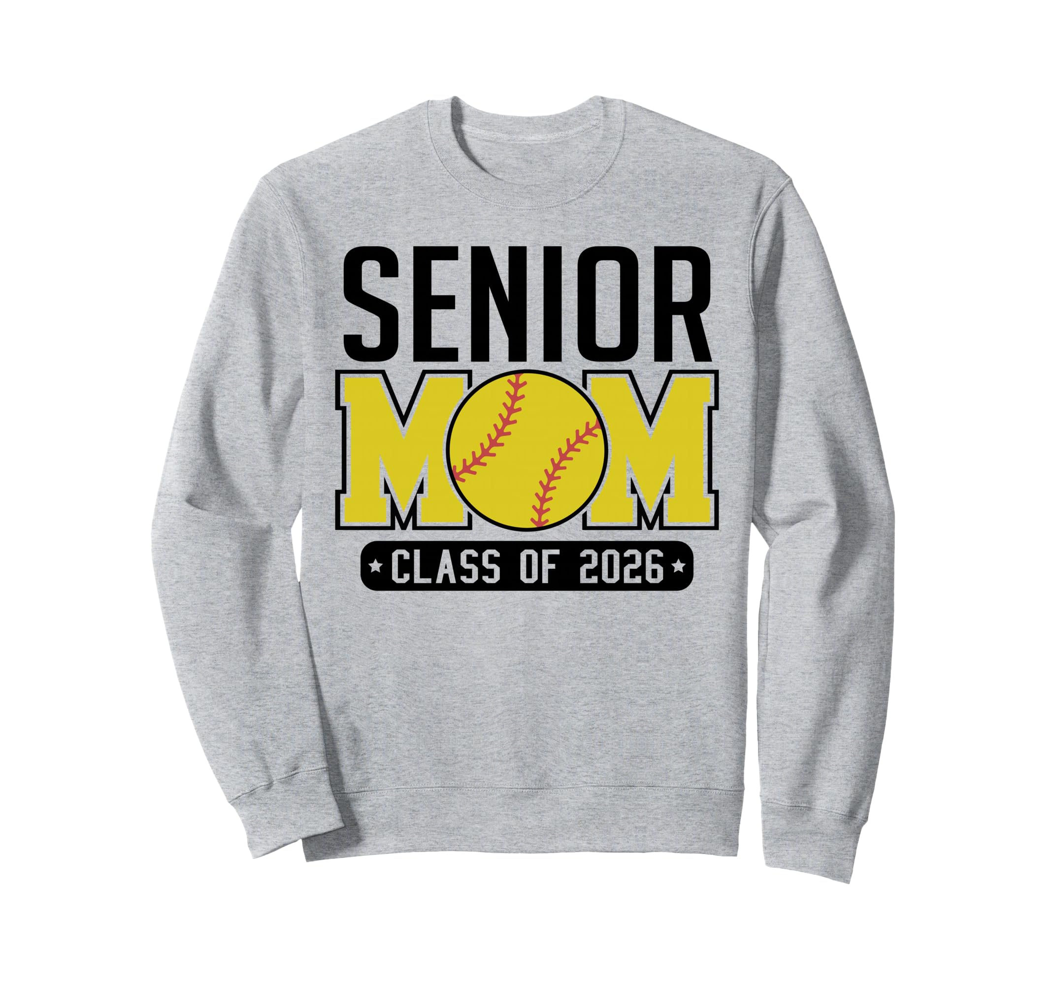 Senior Mom Class 2026 Baseball Mom Sweatshirt - Custom Art Print Unisex - T-Shirt, Sweatshirt, Hoodie