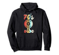 70S Vibe Seventies Child Vinyl Record Hoodie - Novelty Apparel for Adults - T-Shirt, Sweatshirt, Hoodie