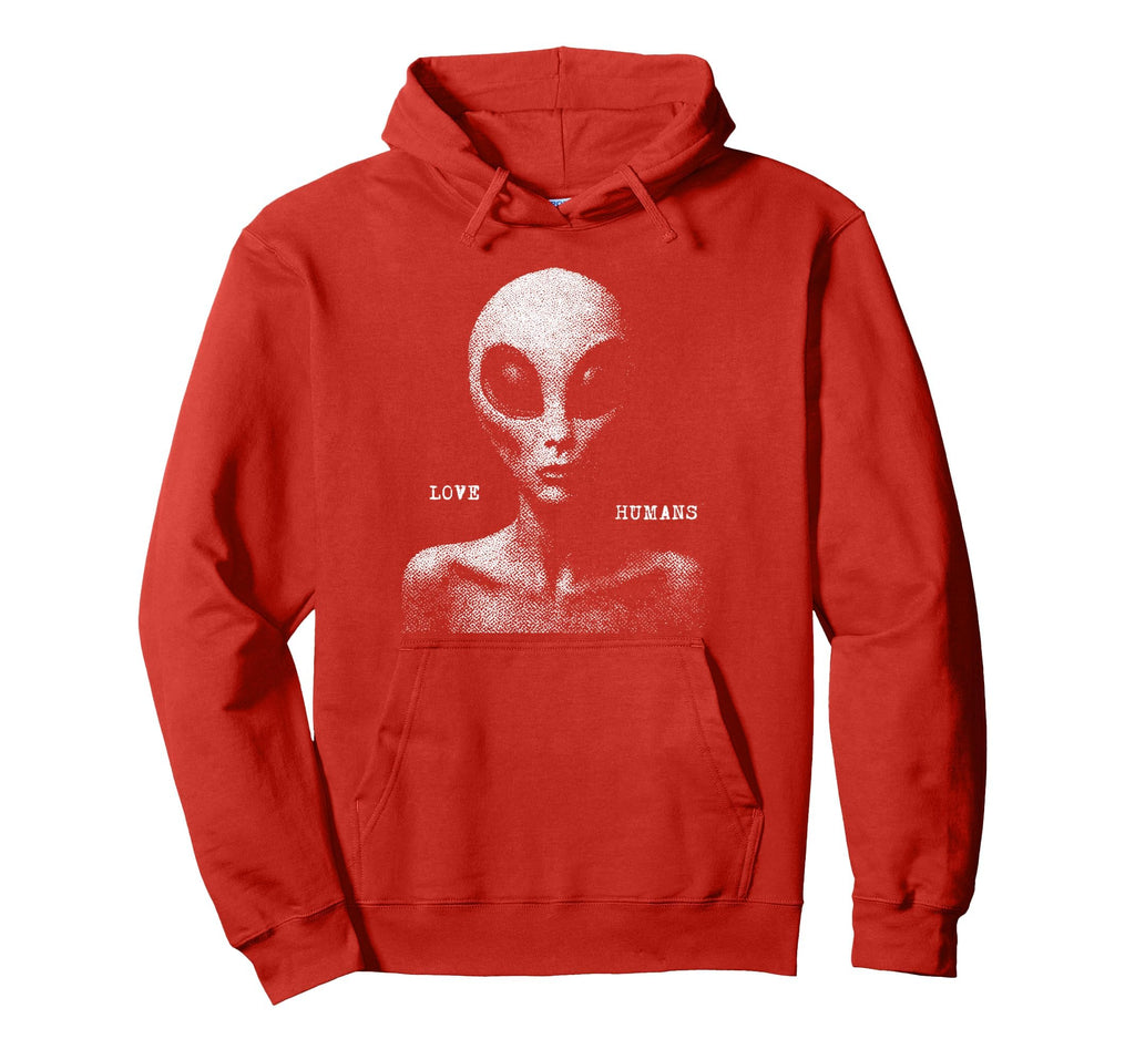 Alien Ufo Extraterrestrial 90S Hoodie - Aesthetic Graphic Men Women - T-Shirt, Sweatshirt, Hoodie