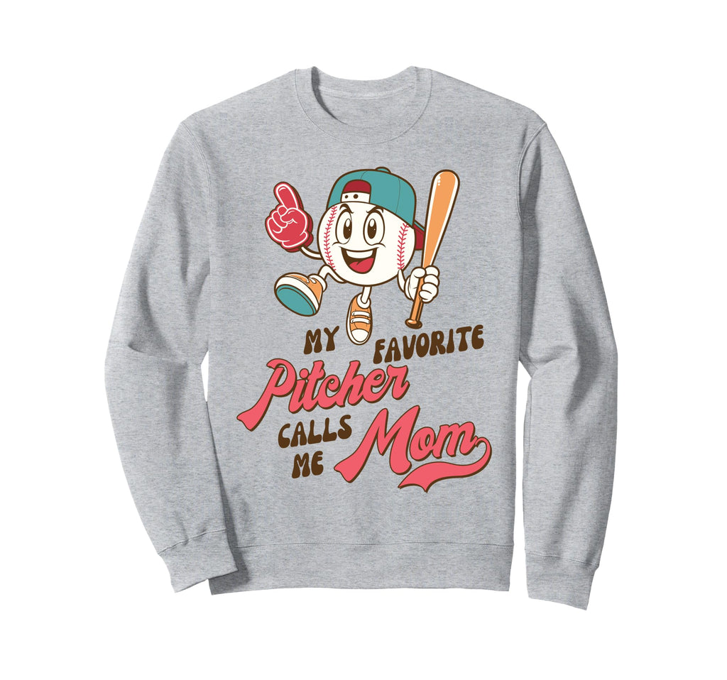 Baseball Mom Baseball Mama My Sweatshirt - Aesthetic Graphic Men Women - T-Shirt, Sweatshirt, Hoodie