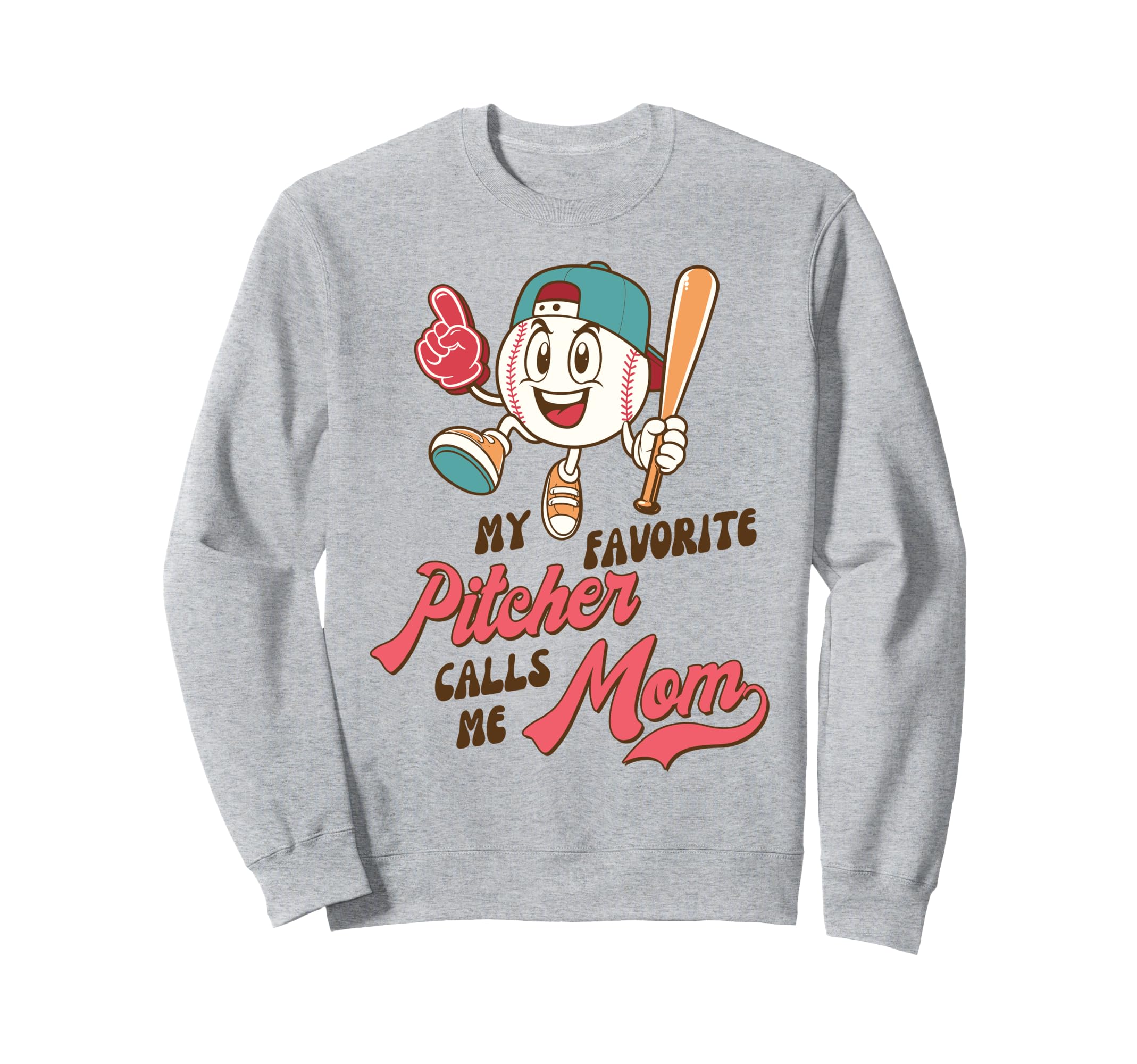 Baseball Mom Baseball Mama My Sweatshirt - Aesthetic Graphic Men Women - T-Shirt, Sweatshirt, Hoodie