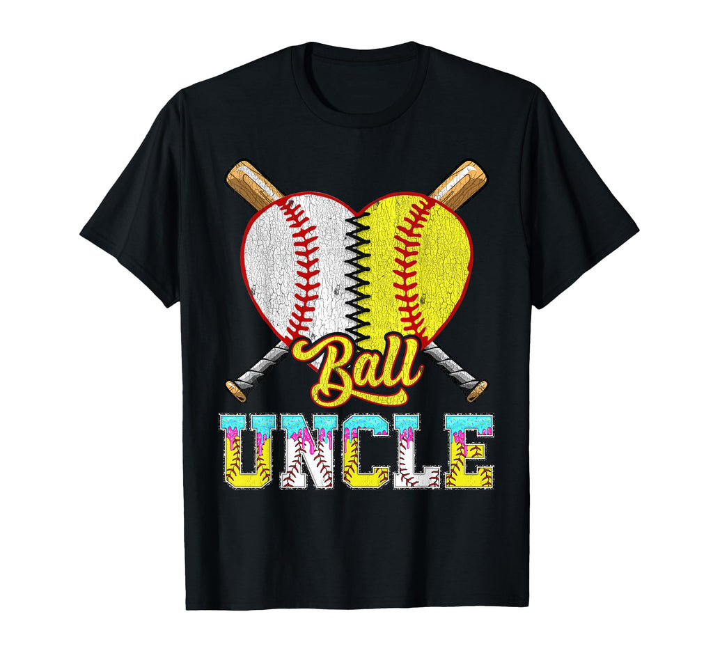 Uncle Both Half Baseball Softball T-Shirt - Casual Everyday Wear Men Women - T-Shirt, Sweatshirt, Hoodie