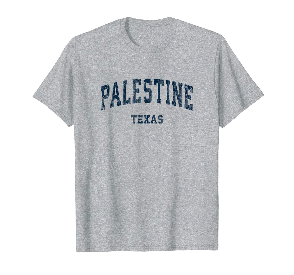 Palestine Texas Tx Varsity Sports Navy T-Shirt - Unique Graphic for Adults - T-Shirt, Sweatshirt, Hoodie