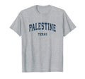 Palestine Texas Tx Varsity Sports Navy T-Shirt - Unique Graphic for Adults - T-Shirt, Sweatshirt, Hoodie