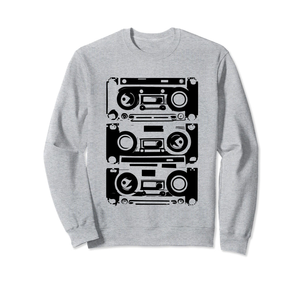 Cassette Tapes Sweatshirt - Fun Novelty Design Men Women - T-Shirt, Sweatshirt, Hoodie