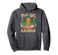 Tiki Music Ukulele Big Kahuna Tropical Hoodie - Custom Art Print Unisex - T-Shirt, Sweatshirt, Hoodie