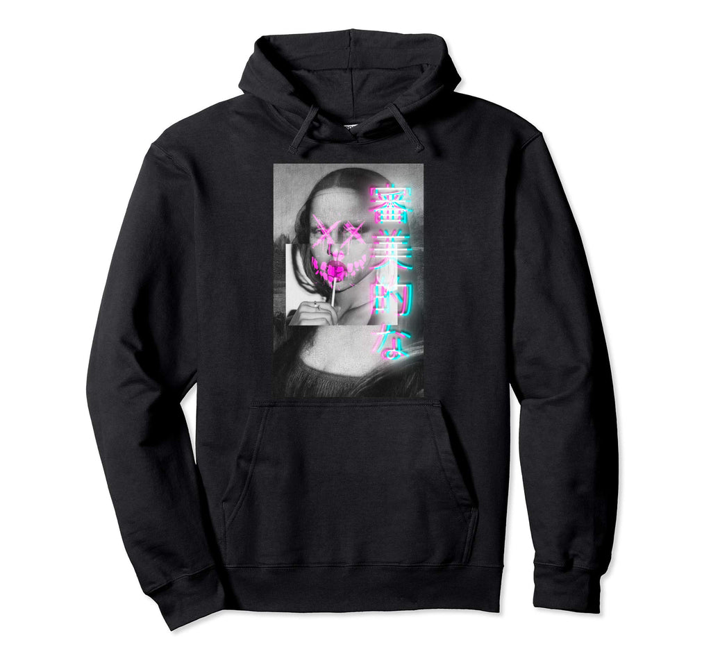 Aesthetic Vaporwave Japanese Futurism Hoodie - Casual Everyday Wear Unisex - T-Shirt, Sweatshirt, Hoodie