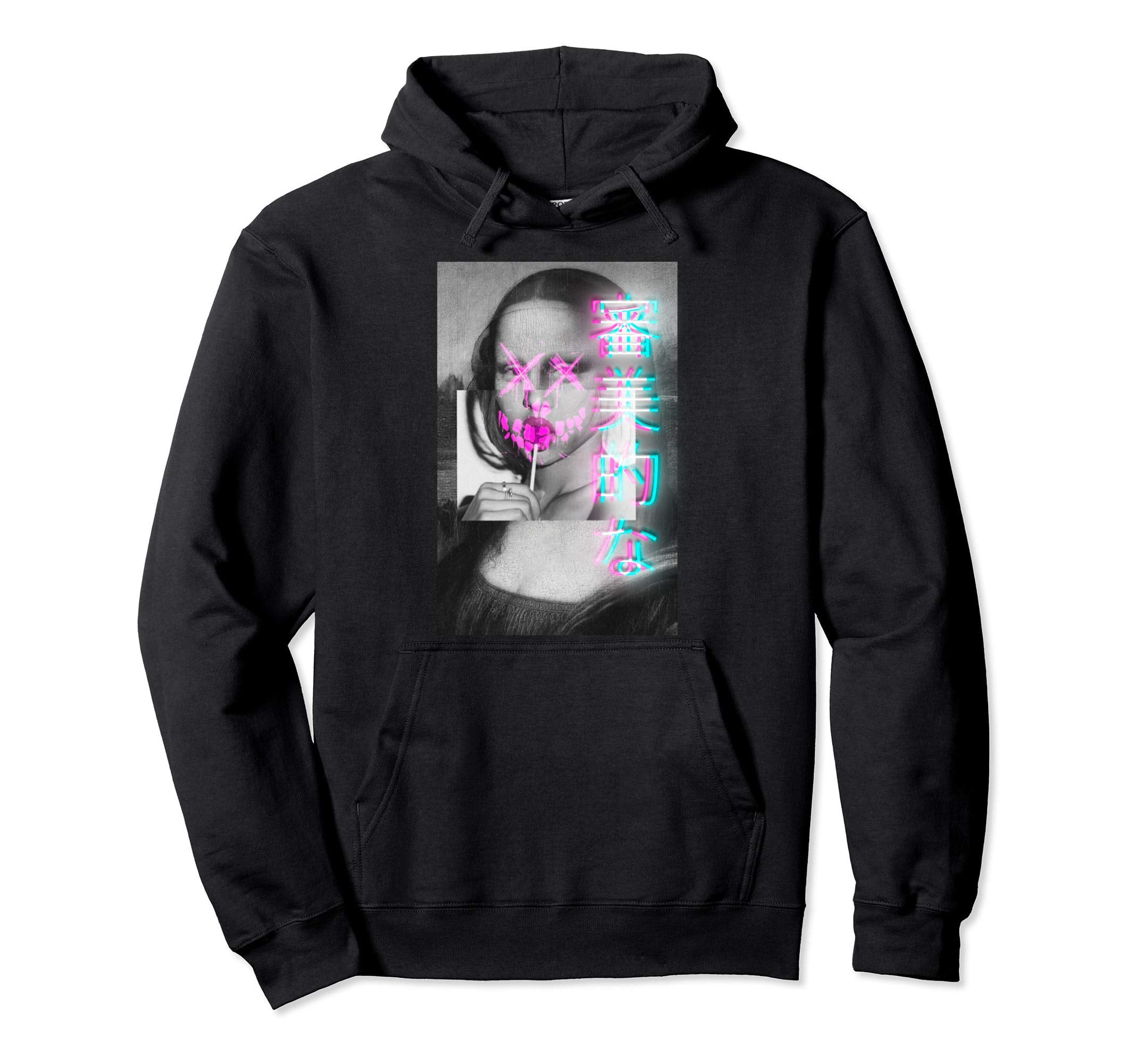 Aesthetic Vaporwave Japanese Futurism Hoodie - Casual Everyday Wear Unisex - T-Shirt, Sweatshirt, Hoodie