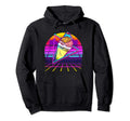 Vaporwave Aesthetic Ice Cream Beach Hoodie - Graphic Print Men Women - T-Shirt, Sweatshirt, Hoodie
