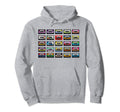 80S Rock Cassettes Rock Cassettes Tapes Hoodie - Minimalist Print Unisex - T-Shirt, Sweatshirt, Hoodie
