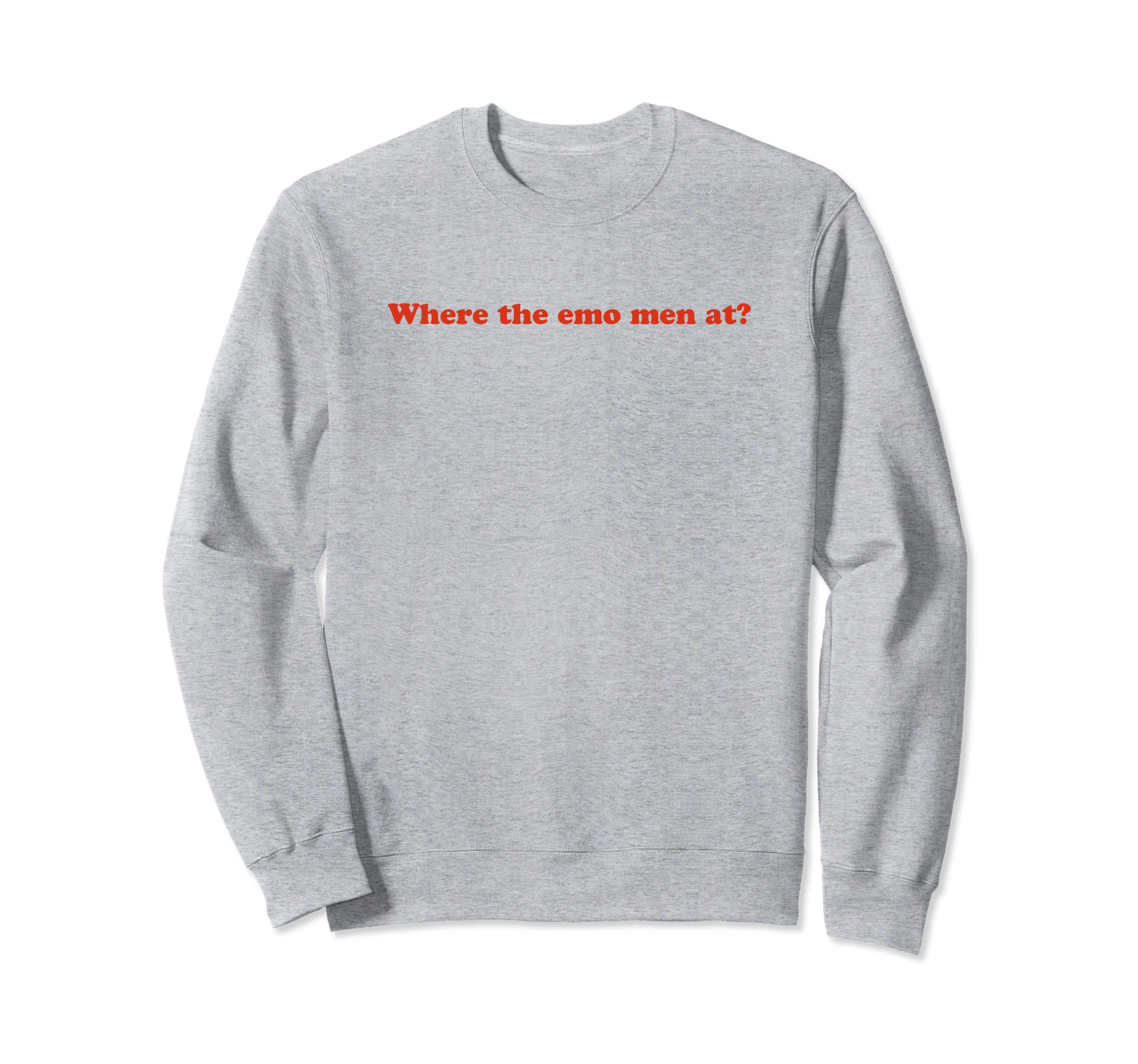 Where Emo Funny Y2K Aesthetic Sweatshirt - Casual Everyday Wear for Adults - T-Shirt, Sweatshirt, Hoodie