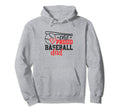 One Proud Baseball Dad Funny Sporty Hoodie - Casual Everyday Wear Unisex - T-Shirt, Sweatshirt, Hoodie