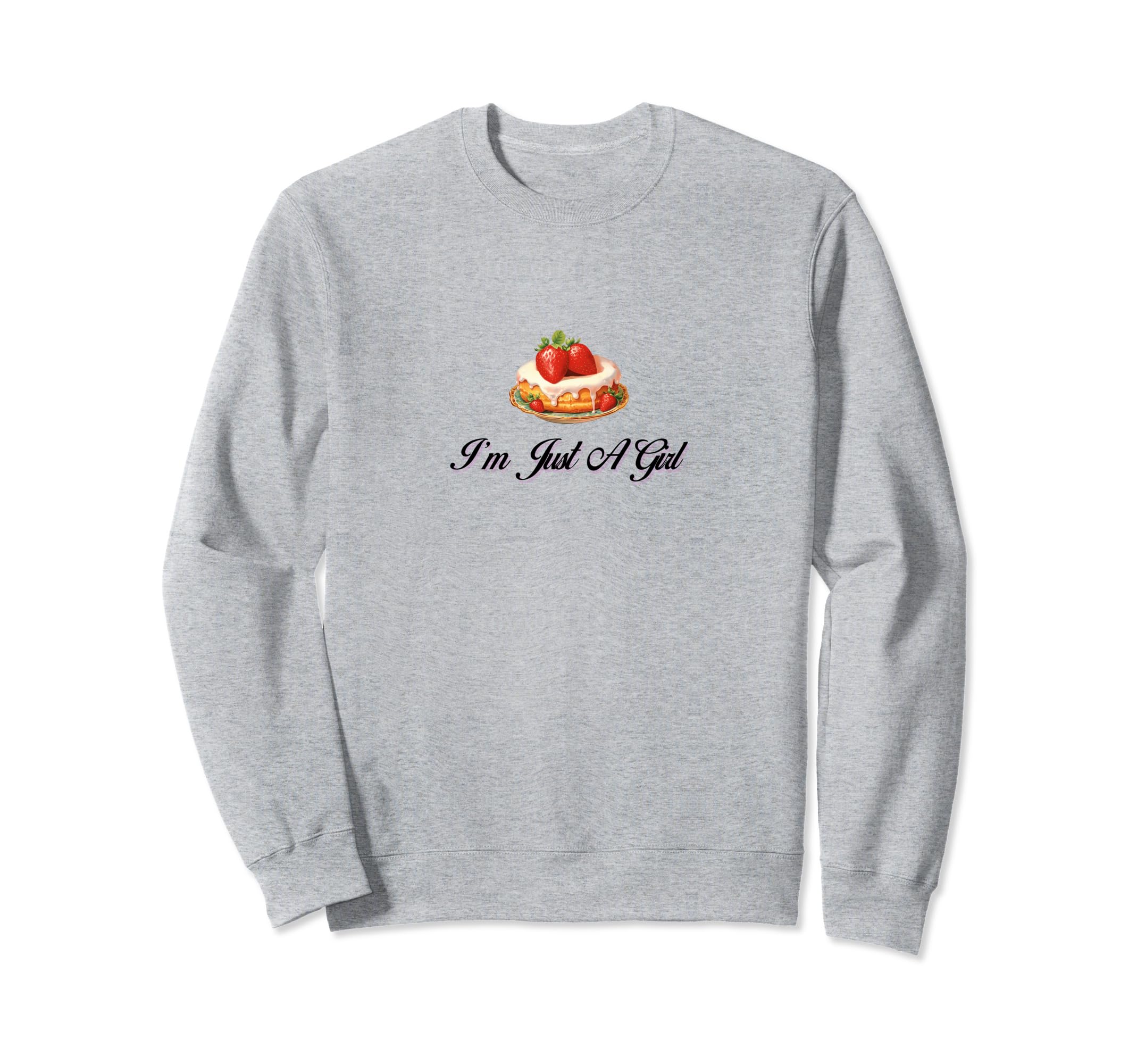Im Just Coquette Cake Ribbon Sweatshirt - Aesthetic Graphic Unisex - T-Shirt, Sweatshirt, Hoodie