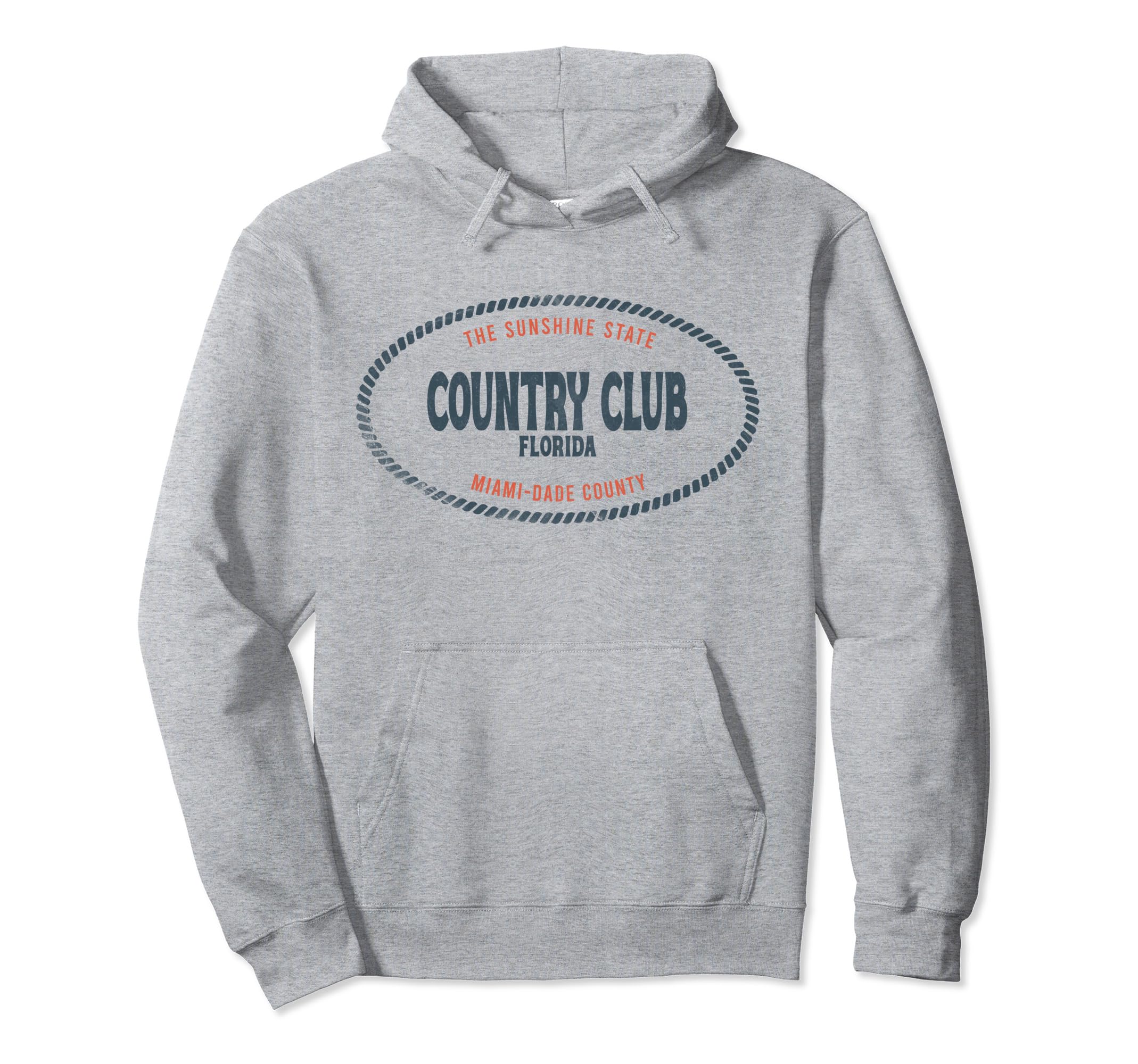 Casual Country Club Florida Beach Hoodie - Streetwear Style for Adults - T-Shirt, Sweatshirt, Hoodie