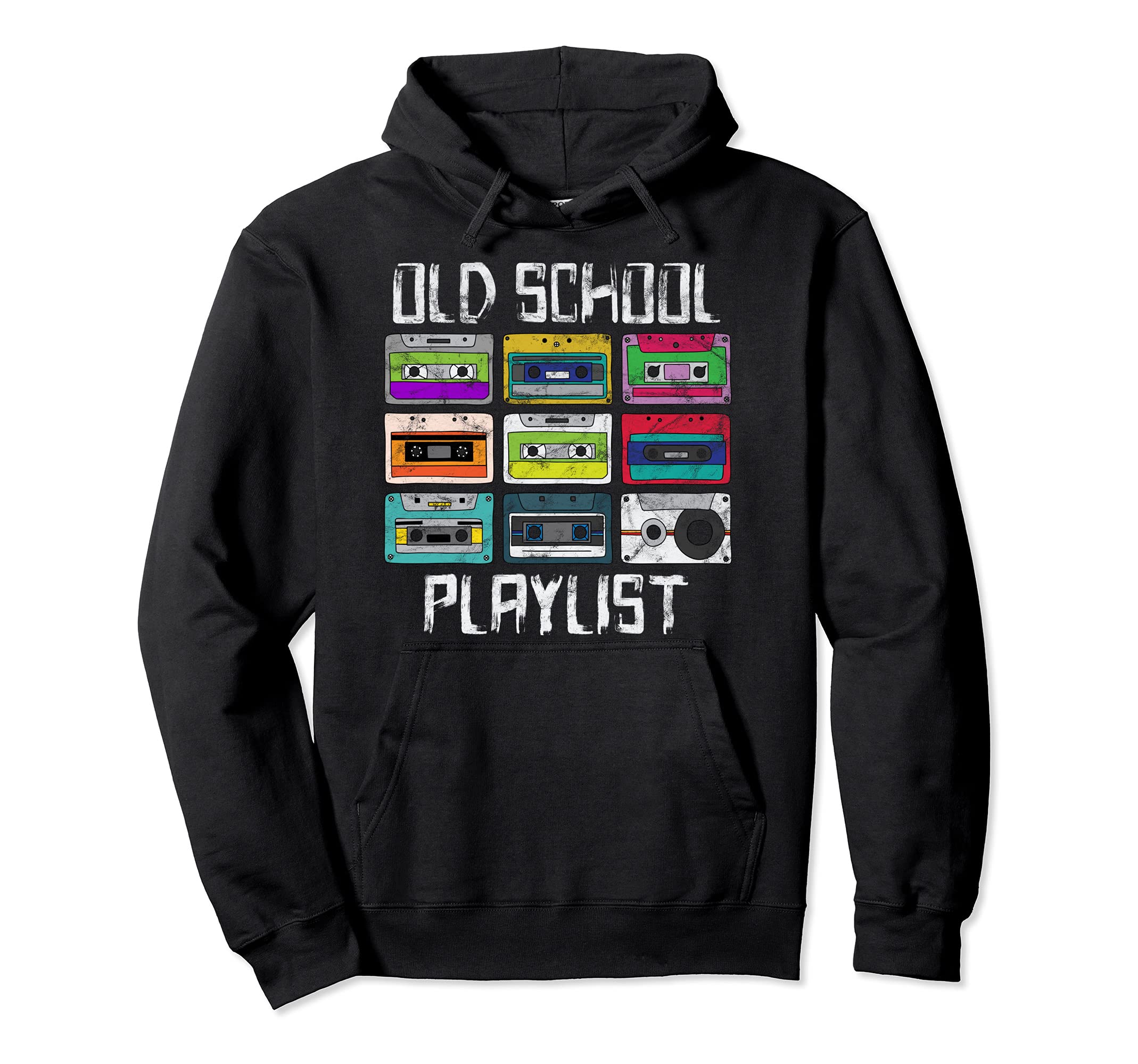 Cassette Tape Music 80S 90S Old School Hoodie - Unique Graphic Unisex - T-Shirt, Sweatshirt, Hoodie