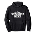 Athletics Coach Distressed Athletics Hoodie - Aesthetic Graphic Unisex - T-Shirt, Sweatshirt, Hoodie