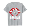 Bleacher Dad Life Baseball Dad T-Shirt - Aesthetic Graphic Unisex - T-Shirt, Sweatshirt, Hoodie